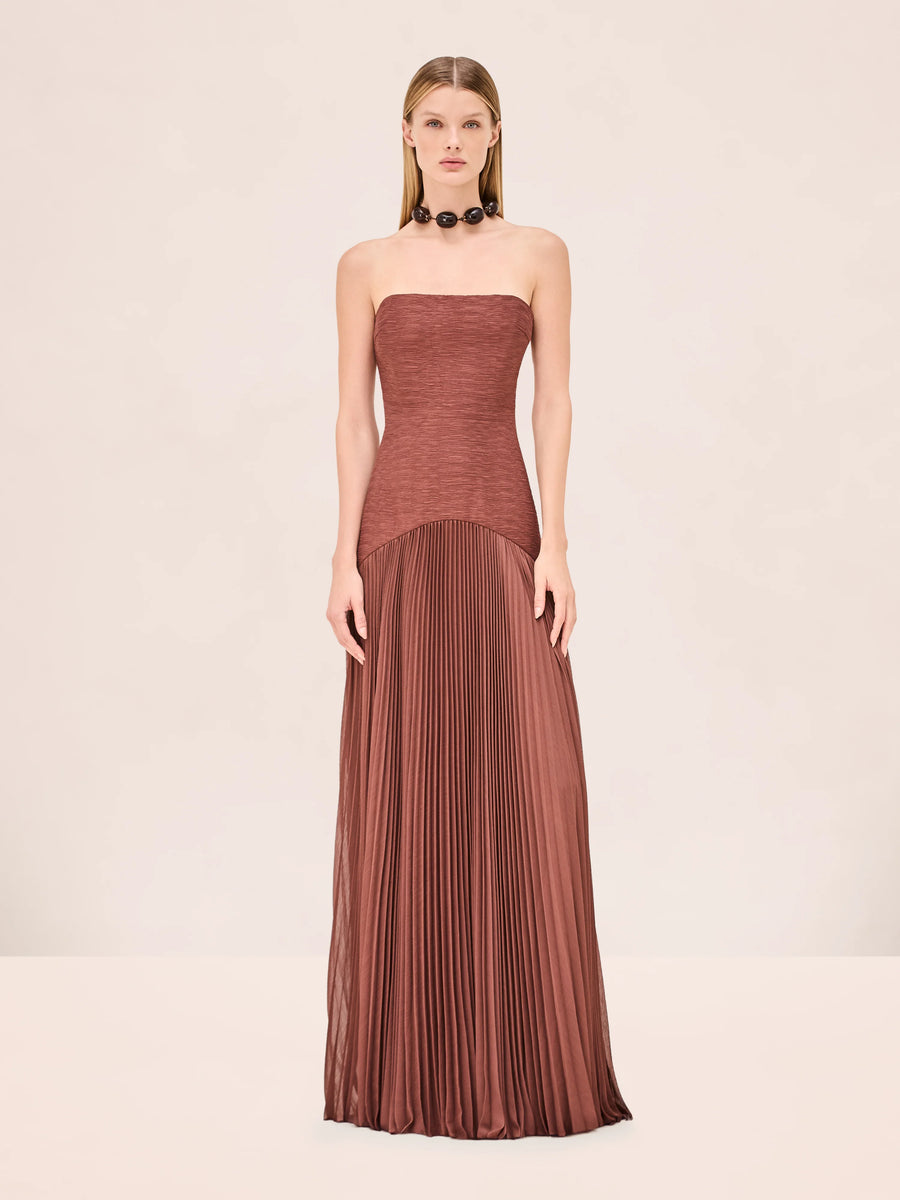 Alexis Sunniva Dress Brown – ShopSixtyFive