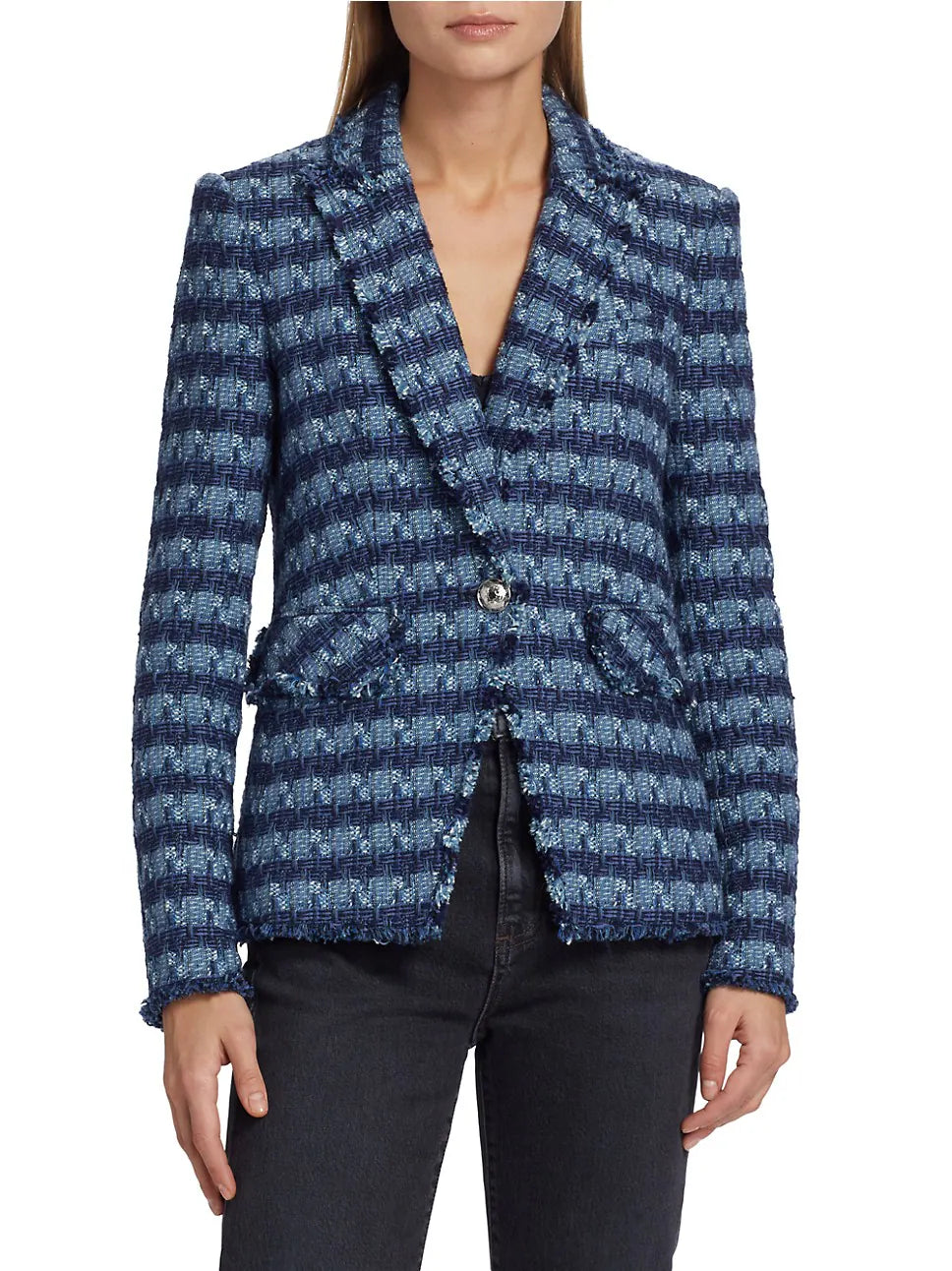 Veronica Beard Cutaway Dickey Jacket