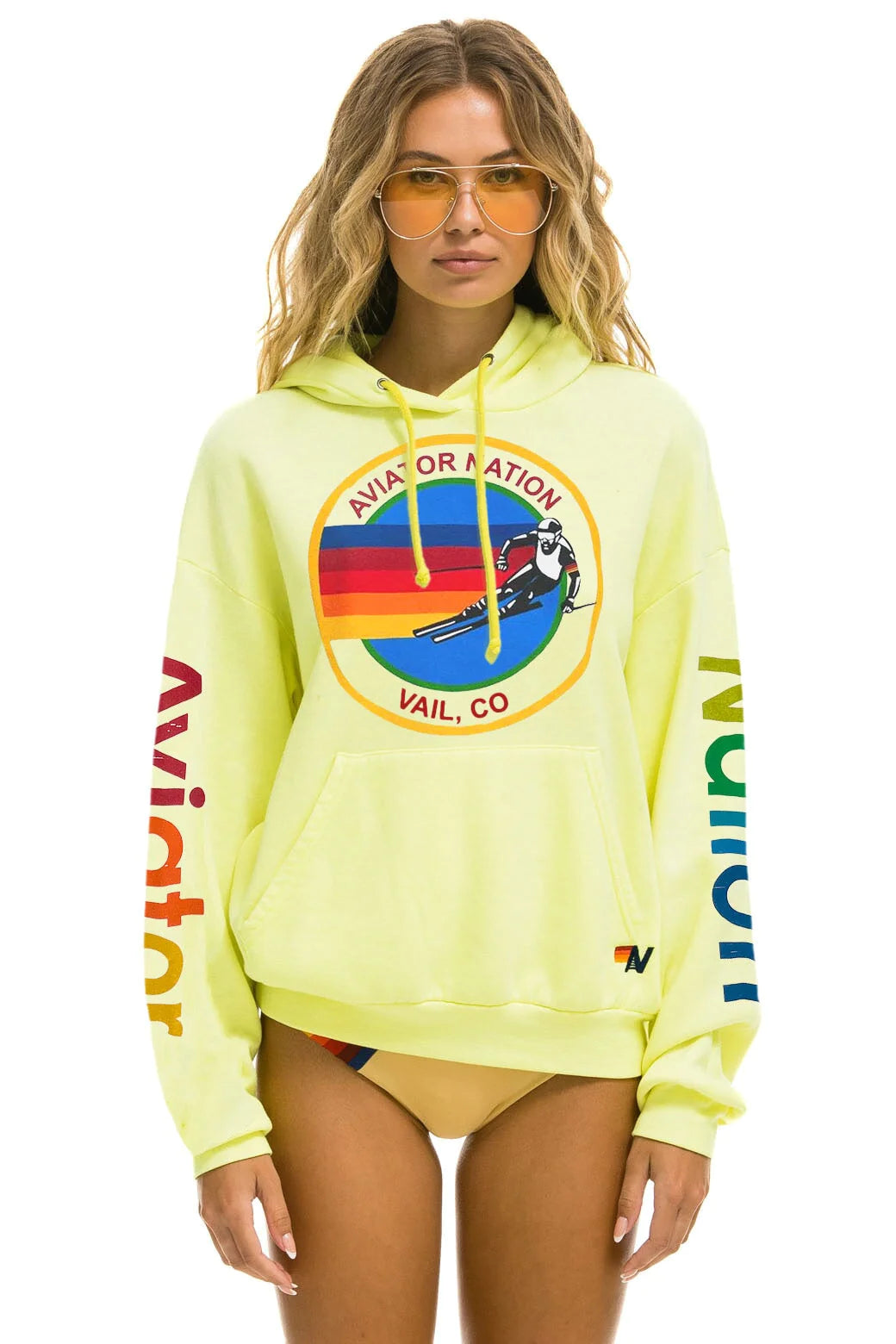 Highlighter yellow hoodie hot sale
