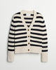 State Of Cotton The Peyton Stripe Cotton Cardigan